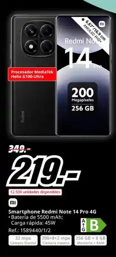 MediaMarkt Smartphone Redmi Note 14 Pro 4G oferta