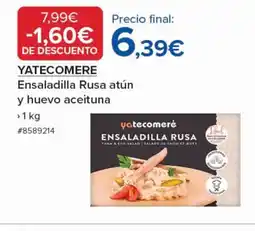 Costco YATECOMERE Ensaladilla Rusa atún y huevo aceituna oferta