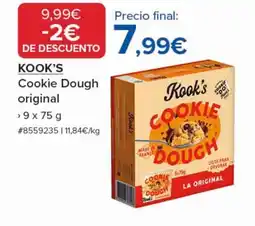 Costco KOOK'S Cookie Dough original oferta