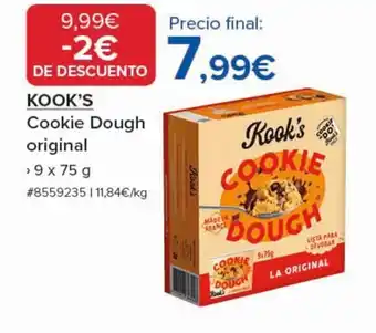Costco KOOK'S Cookie Dough original oferta