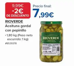 Costco RIOVERDE Aceituna gordal con pepinillo oferta