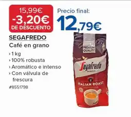 Costco SEGAFREDO Café en grano oferta