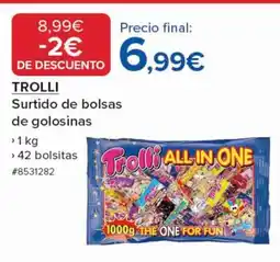 Costco TROLLI Surtido de bolsas de golosinas oferta