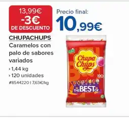 Costco CHUPACHUPS Caramelos con palo de sabores oferta