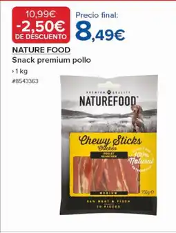 Costco NATUREFOOD Snack premium pollo oferta
