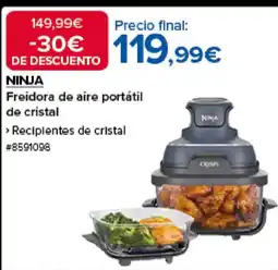 Costco NINJA Freidora de aire portátil de cristal oferta