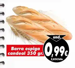 Proxi Barra espiga candeal oferta