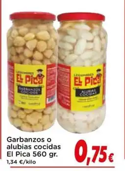 Proxi EL PICA Garbanzos o alubias cocidas oferta
