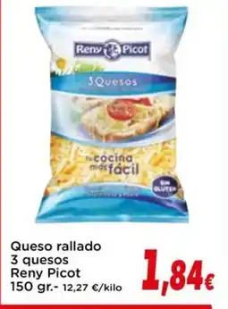 Proxi RENY PICOT Queso rallado 3 quesos oferta