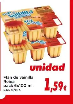 Proxi REINA Flan de vainilla oferta