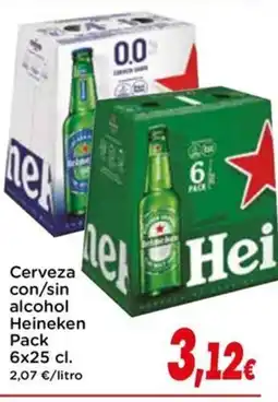 Proxi HEINEKEN Cerveza con/sin alcohol oferta