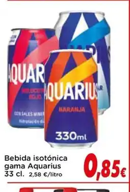 Proxi AQUARIUS Bebida isotónica gama oferta
