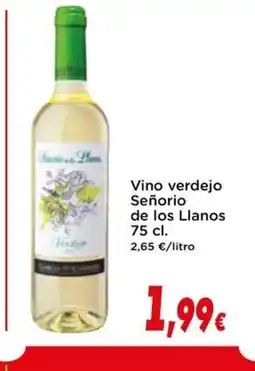 Proxi SEÑORIO DE LOS LLANOS Vino verdejo oferta