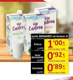 Spar Express MANJARES Leche sin lactosa oferta