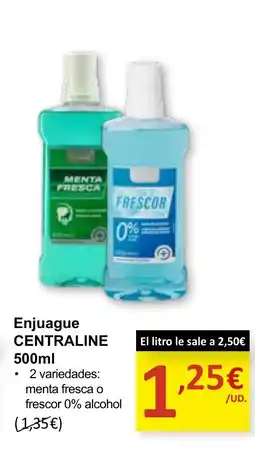 Spar Express CENTRALINE Enjuague oferta