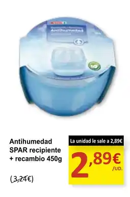 Spar Express SPAR Antihumedad recipiente + recambio oferta