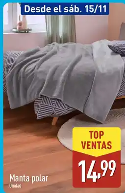 ALDI Manta polar oferta