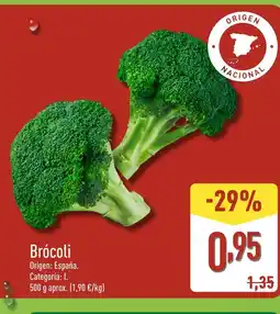 ALDI Brócoli oferta