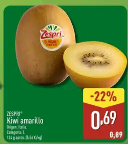 ALDI ZESPRI Kiwi amarillo oferta