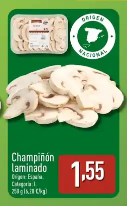 ALDI Champiñón laminado oferta
