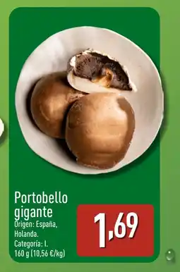 ALDI Portobello gigante oferta