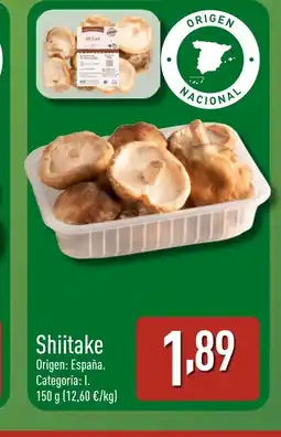 ALDI Shiitake oferta