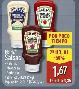 ALDI HEINZ Salsas oferta