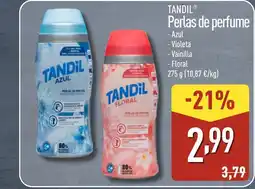 ALDI TANDIL Perlas de perfume oferta