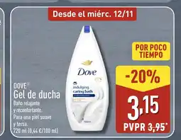 ALDI DOVE Gel de ducha oferta