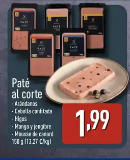 ALDI Paté al corte oferta