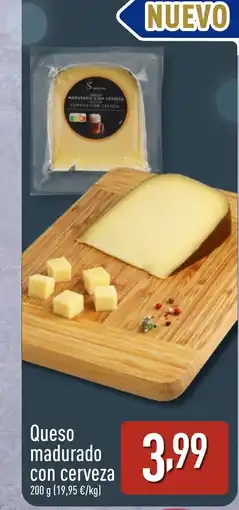 ALDI Queso madurado con cerveza oferta