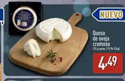 ALDI Queso de oveja cremoso oferta