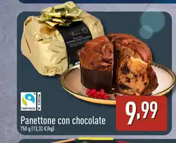 ALDI Panettone con chocolate oferta