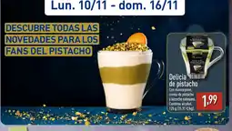 ALDI Delicia de pistacho oferta