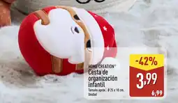 ALDI HOME CREATION Cesta de organización infantil oferta