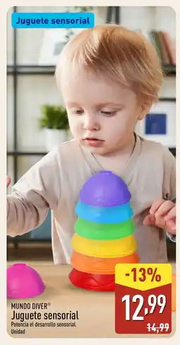 ALDI MUNDO DIVER Juguete sensorial oferta