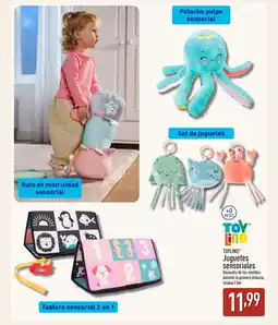 ALDI TOYLINO Juguetes sensoriales oferta