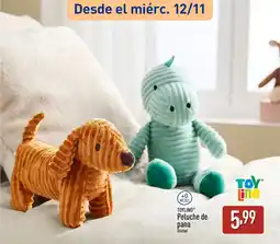 ALDI TOYLINO Peluche de pana oferta