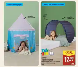 ALDI TOYLINO Tienda infantil oferta