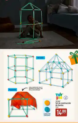 ALDI TOYLINO Set de construcción de fuertes oferta