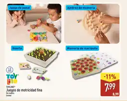 ALDI TOYLINO Juegos de motricidad fina oferta