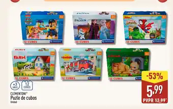 ALDI CLEMENTONI Puzle de cubos oferta