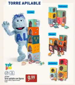 ALDI TOYLINO Torre apilable con figuras oferta