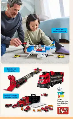 ALDI TOYLINO Transportador con vehículos oferta