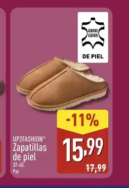 ALDI UP2FASHION Zapatillas de piel oferta