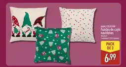 ALDI HOME CREATION Fundas de cojín navideñas oferta
