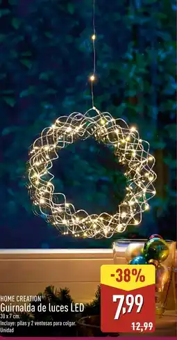 ALDI HOME CREATION Guirnalda de luces LED oferta