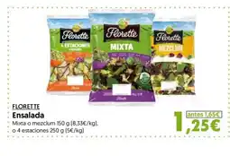 Hiper Usera FLORETTE Ensalada oferta