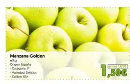 Hiper Usera Manzana Golden oferta