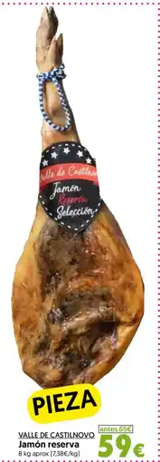 Hiper Usera VALLE DE CASTILNOVO Jamón reserva oferta